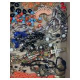 LOT OF COSTUME JEWELRY - CHUNKY NECKLACES AND MORE