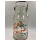 ALLEN MILK CO. 1 GALLON GLASS MILK BOTTLE
