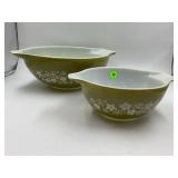 PYREX #442 & 444 CRAZY DAISY SPRING BLOSSOM