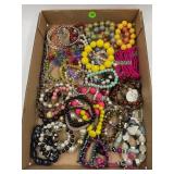 LOT OF COSTUME JEWELRY - BRACELETS