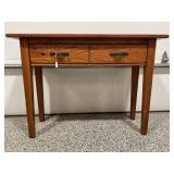 FARM HOUSE STYLE ENTRY TABLE WITH DRAWER - 45" X