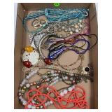 LOT OF COSTUME JEWELRY - NECKLACES