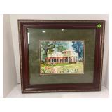 LARGE LOT OF THOMAS JEFFERSON FRAMED ART -