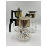 MID CENTURY MODERN COFFEE CARAFES