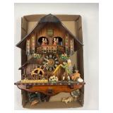 BLACK FOREST GERMAN MUSICAL CUCKOO CLOCK
