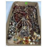 LOT OF COSTUME JEWELRY - NECKLACES & MORE
