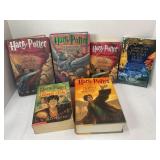 LARGE LOT OF HARRY POTTER J. K. ROWLING HARDBACK &