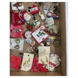 LOT OF COSTUME HOLIDAY JEWELRY