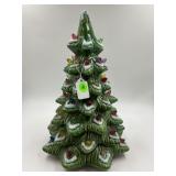 CERAMIC CHRISTMAS TREE - NO BASE - 13 1/2" TALL