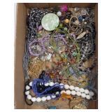 LOT OF COSTUME JEWELRY - NECKLACES & MORE