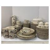 INTERNATIONAL STONEWARE CHINA SET - JAPAN -