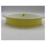 PYREX 221 8 1/4" DESERT DAWN YELLOW SPECKLED