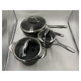 KITCHENAID 7 PC. POT AND PAN SET