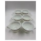 PYREX CORNING SET OF 6 WOODLAND BROWN FLORAL