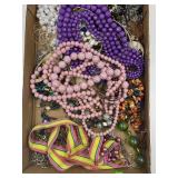 LOT OF COSTUME JEWELRY - NECKLACES & MORE