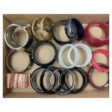 LOT OF COSTUME JEWELRY - BRACELETS