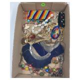 LOT OF COSTUME JEWELRY - NECKLACES & MORE