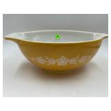 PYREX 444 4 QT BUTTERFLY GOLD CINDERELLA MIXING