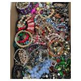 LOT OF COSTUME JEWELRY - BRACELETS