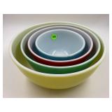 PYREX 4PC. PRIMARY COLORS NESTING MIXING BOWL SET-