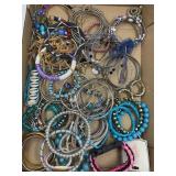 LOT OF COSTUME JEWELRY - BRACELETS
