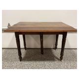 DOUBLE DROP LEAF 5TH LEG FARM KITCHEN TABLE - 23"