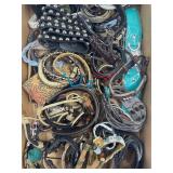 LOT OF LEATHER CUFF BRACELETS