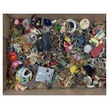 LOT OF COSTUME JEWELRY FOR MAKING JEWELRY -