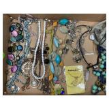 LOT OF COSTUME JEWELRY