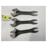 BAHCO NUT WRENCH W/ ALLIGATOR OPENING ON