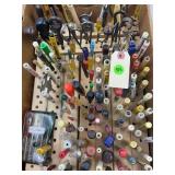 LARGE LOT OF ADVERTISING SCREWDRIVERS & MORE