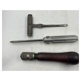 MILLERS FALLS MULTI TOOL W/ BITS, TUFFY FOLDING