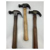 MAYDOX, KEEN KUTTER ?, CAPEWELL CLAW HAMMERS