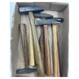 LOT OF ASSORTED CROSS PEEN OR TINNER
