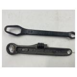 DOUBLE END BOX ADJUSTABLE WRENCH - MARKED NIC TOOL