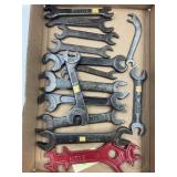 LOT OF (14) INTERNATIONAL HARVESTER WRENCHES