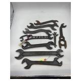 LOT OF (9) 5 1/2" - 14" MULTIPLE IMPLEMENT PLOW