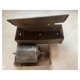 ELECTRIC MOTOR & TOOL BOX