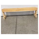 LOT OF (4) WOOD HAMMER RACKS