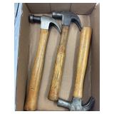 HIBARD, STANLEY JOB MASTER & UNMARKED CLAW HAMMERS