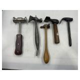 SILVERSMITH HAMMER, MULTI FUNCTION HAMMER, VENEER