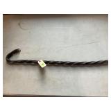 30 1/2" LARGE TWISTED IRON WRECKING BAR