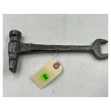 BLACKSMITH MADE HAMMER / WRENCH COMBO