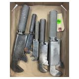 BOOS TOOL CORP SCREW ADJUST NUT WRENCHES (5)