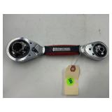 DOGBONE SOCKET WRENCH & RATCHET - HUSKY - 10 1/2"