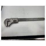DIAMOND SCREW ADJUST CHROME PLATED NUT WRENCH
