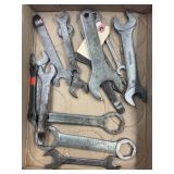 LOT OF MOTORCYCLE WRENCHES - KAWASAKI & YAMAHA