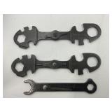 50 CALIBER BROWNING MACHINE GUN WRENCHES (3) -