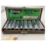 HERBRAND 10 PC. 1/2" DEEP SOCKET SET NO. 01409