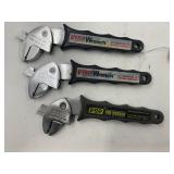 SELF-ADJUST NUT WRENCHES - VERSA WRENCH (2) 8"